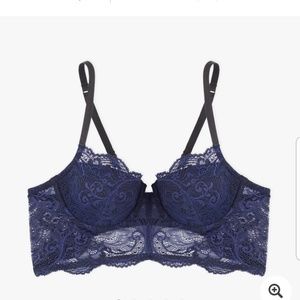 Longline Lace Balconette Bra